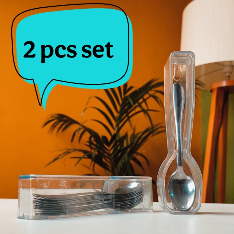 Modern Transparent Spoon Holder for Kitchen - Sleek & Stylish Design-000357
